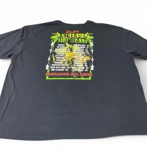 Black Professional Bull Riders Graphic T-Shirt